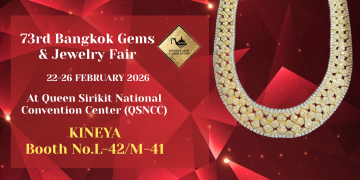 2/22～2/26のバンコクジュエリーショーに出展します。